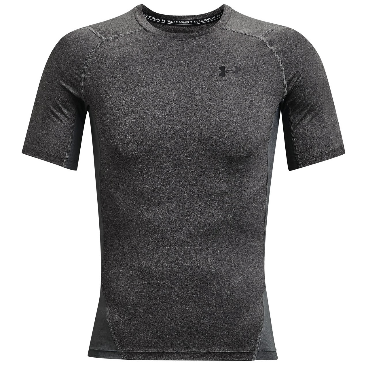 Męska koszulka Under Armour HG Armour Comp SS Rozmiar: S / Kolor: ciemnoszary