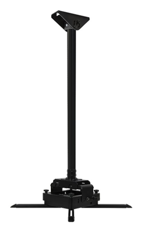 B-Tech BT893-FD uchwyt do montażu projektora Sufit Czarny, Chrom
