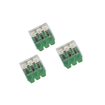 Złączka z dźwigniami 3 x 4,0 mm (222-413)