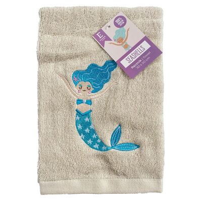 Ręcznik Seashells 30 x 50 cm szary