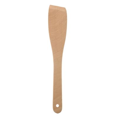 Łopatka do teflonu Basic Wood drewniana 29,5 cm brązowy