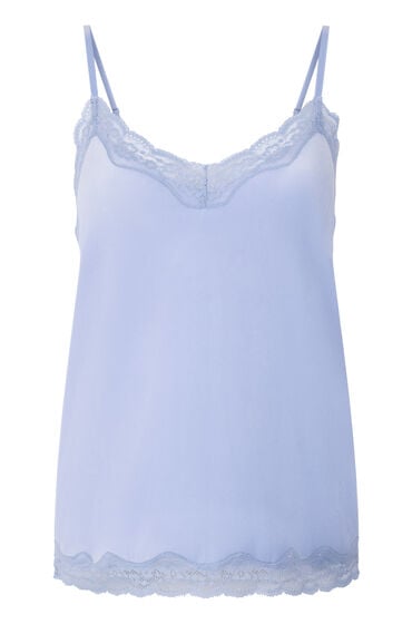 Hunkemöller Welurowy top Niebieski