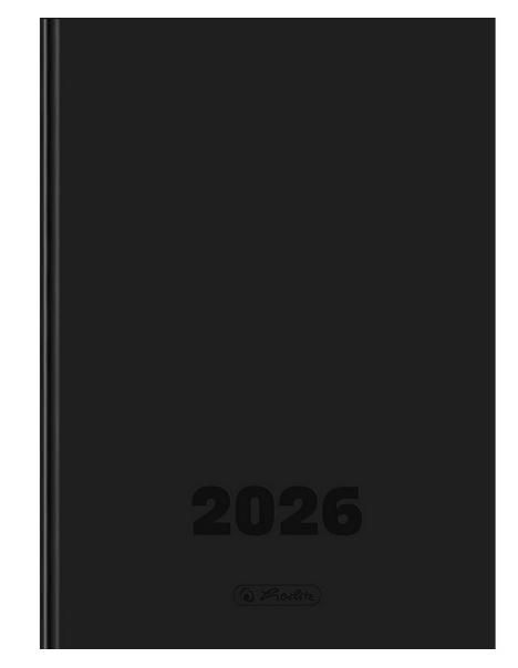 Kalendarz 2026 A4 dzienny Szefa Dtp czarny Herlitz - kalendarz