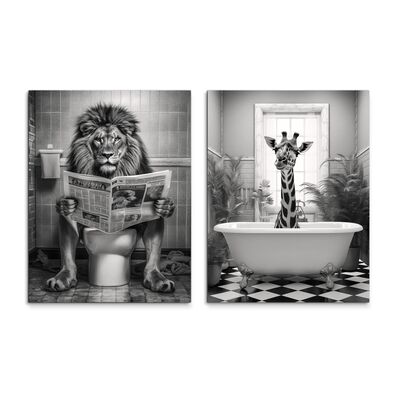 Obraz Canvas Set 2x 32 x 42 ST758 Fun