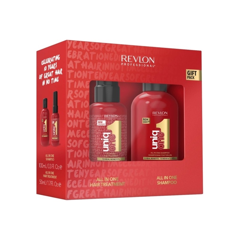 Revlon Professional Uniq One 10w1 Zestaw Maska + Szampon do Włosów