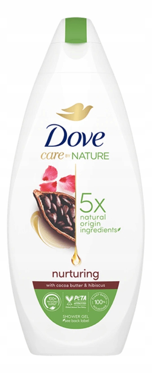 Dove Care by Nature Pielęgnujący Żel pod Prysznic 225ml