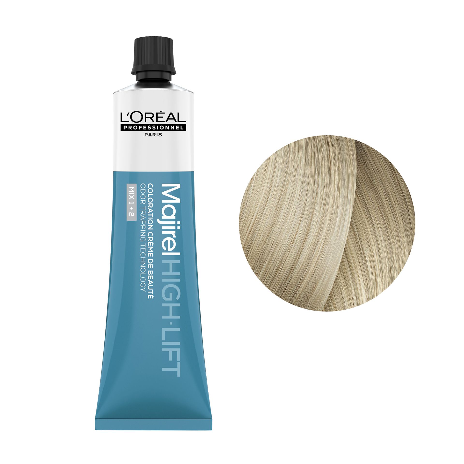 Loreal Majirel High Lift, farba do włosów, odcienie blond, popielato głęboki, 60ml
