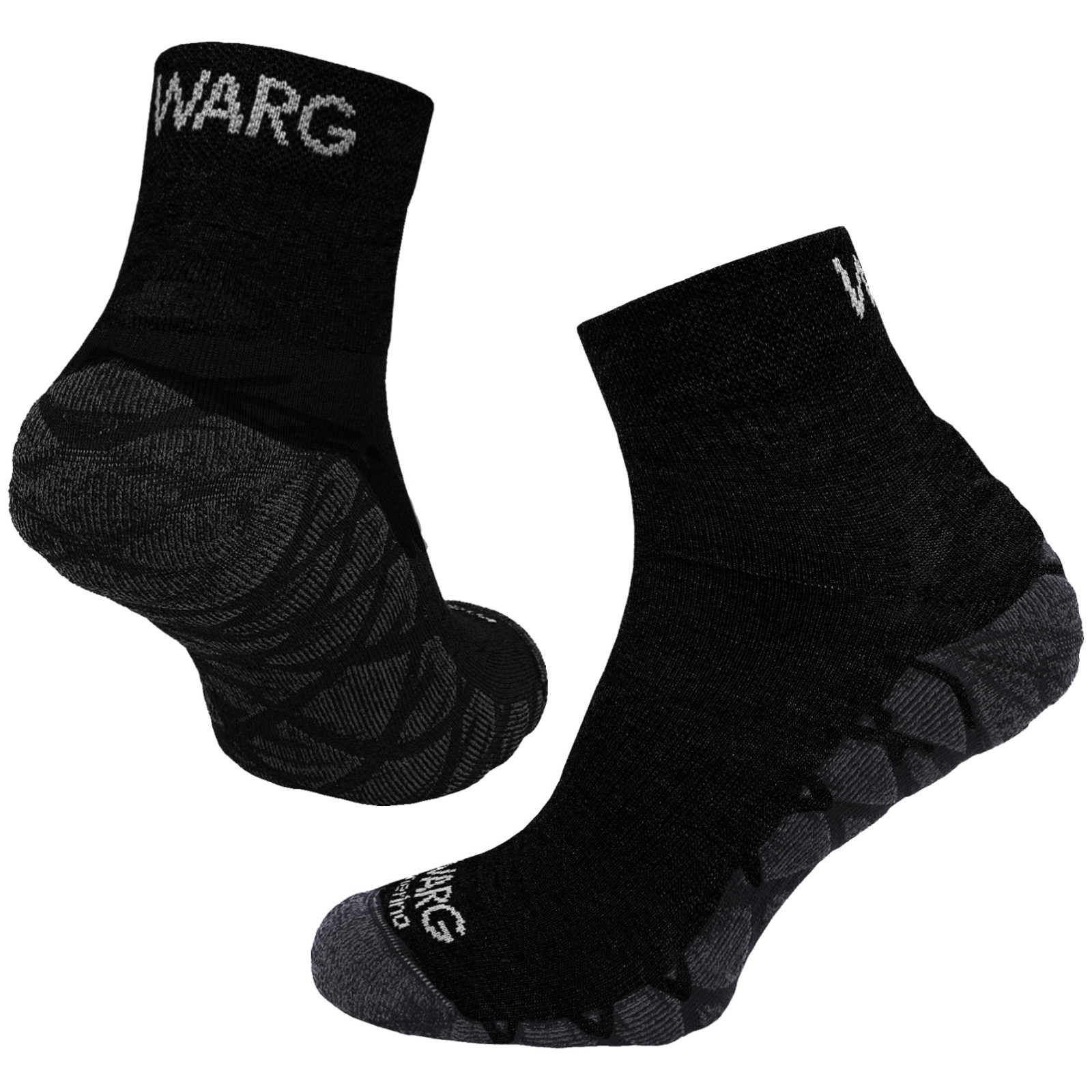 Skarpetki Warg Endurance Merino Mid Rozmiar skarpet: 39-42 / Kolor: czarny