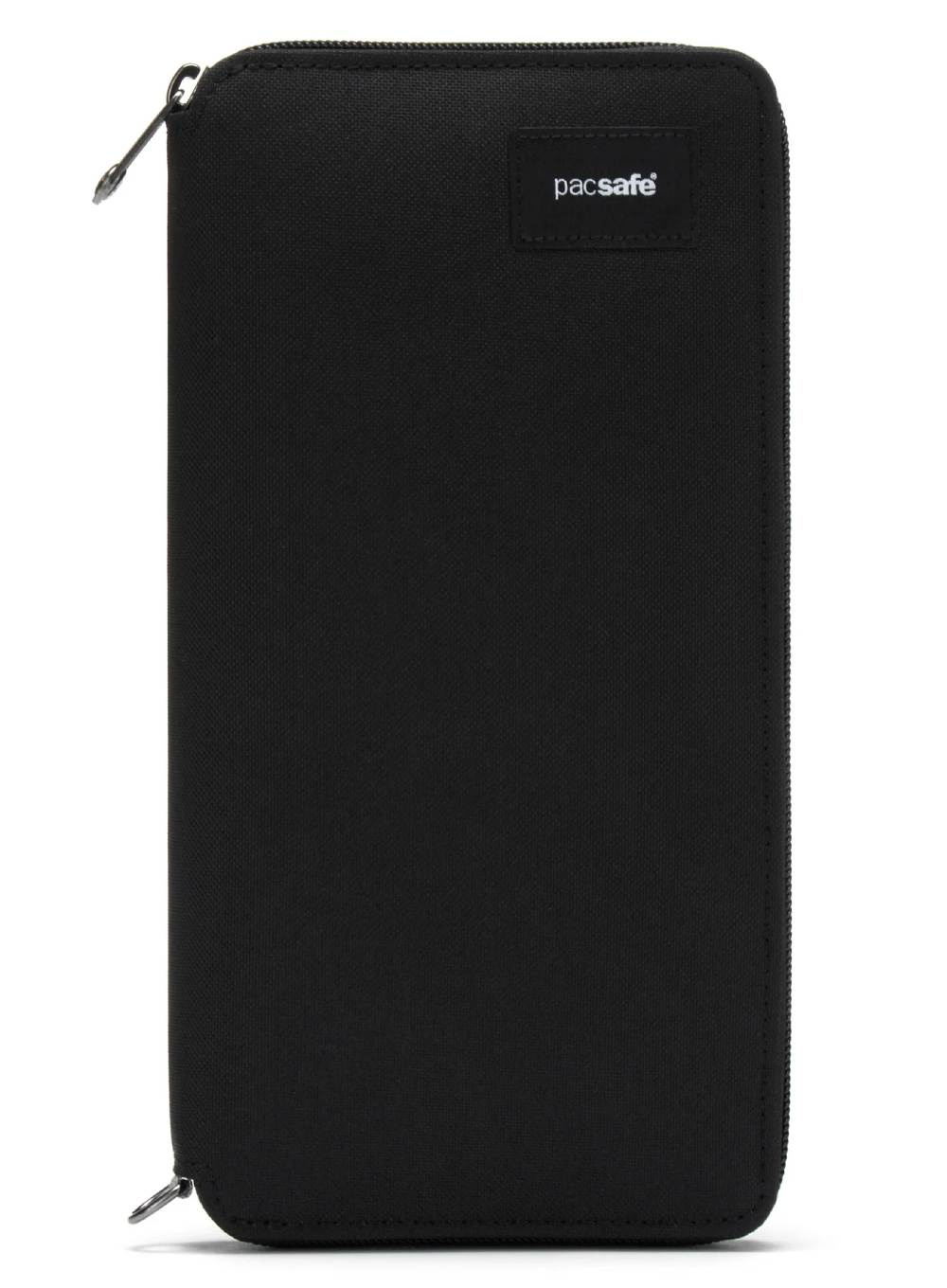 Portfel antykradzieżowy Pacsafe RFIDsafe Travel Wallet - jet black