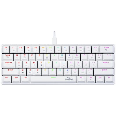 FROGGIEX Polar Strike FX-PC-K1-W RGB Biały