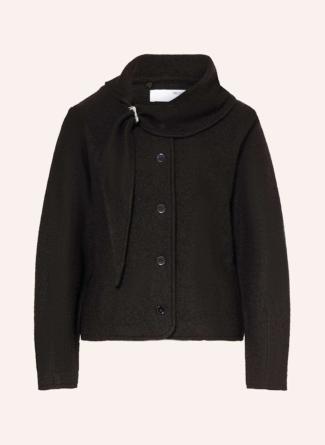 Selected Femme Kardigan schwarz