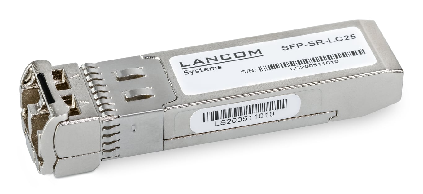 LANCOM SFP-SR-LC25 (Bulk 10) moduł przekaźników sieciowych Swiatłowód 25000 Mbit/s SFP28 850 nm 60190