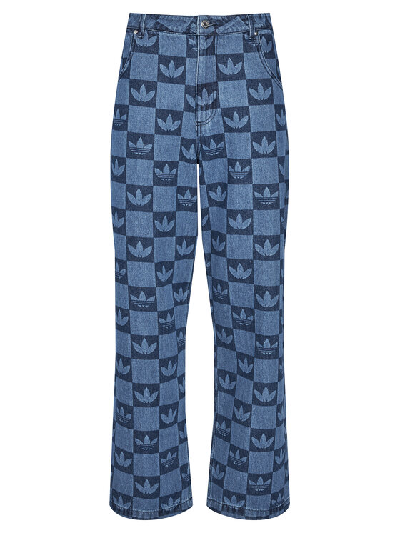 adidas Jeansy JY2993 Niebieski Regular Fit