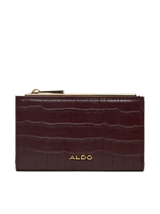 Aldo Duży Portfel Damski Mereclya 14143695 Bordowy