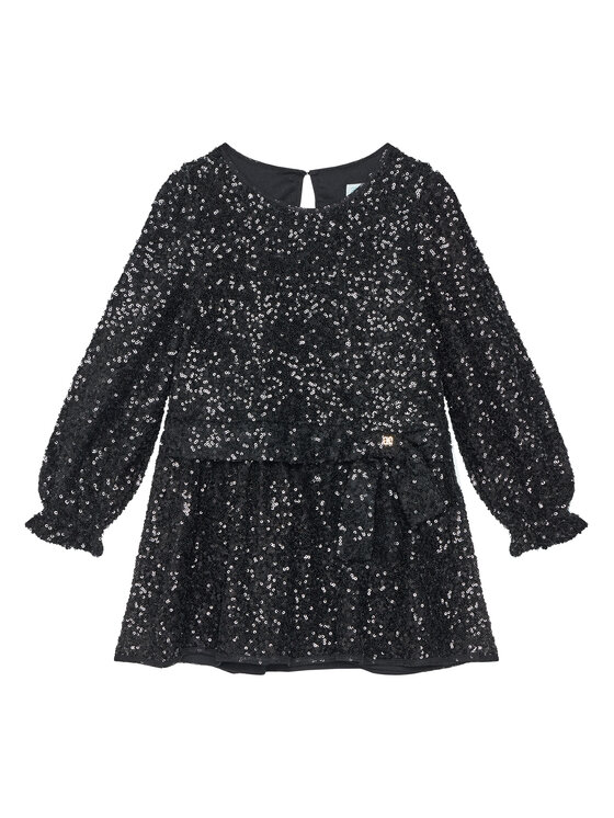 Abel & Lula Sukienka elegancka 5531 Czarny Regular Fit