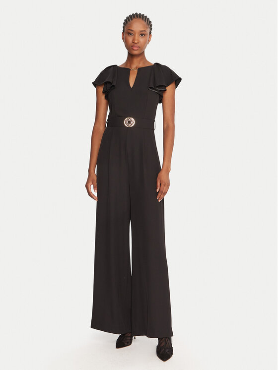 Rinascimento Kombinezon CFC0125317003 Czarny Regular Fit