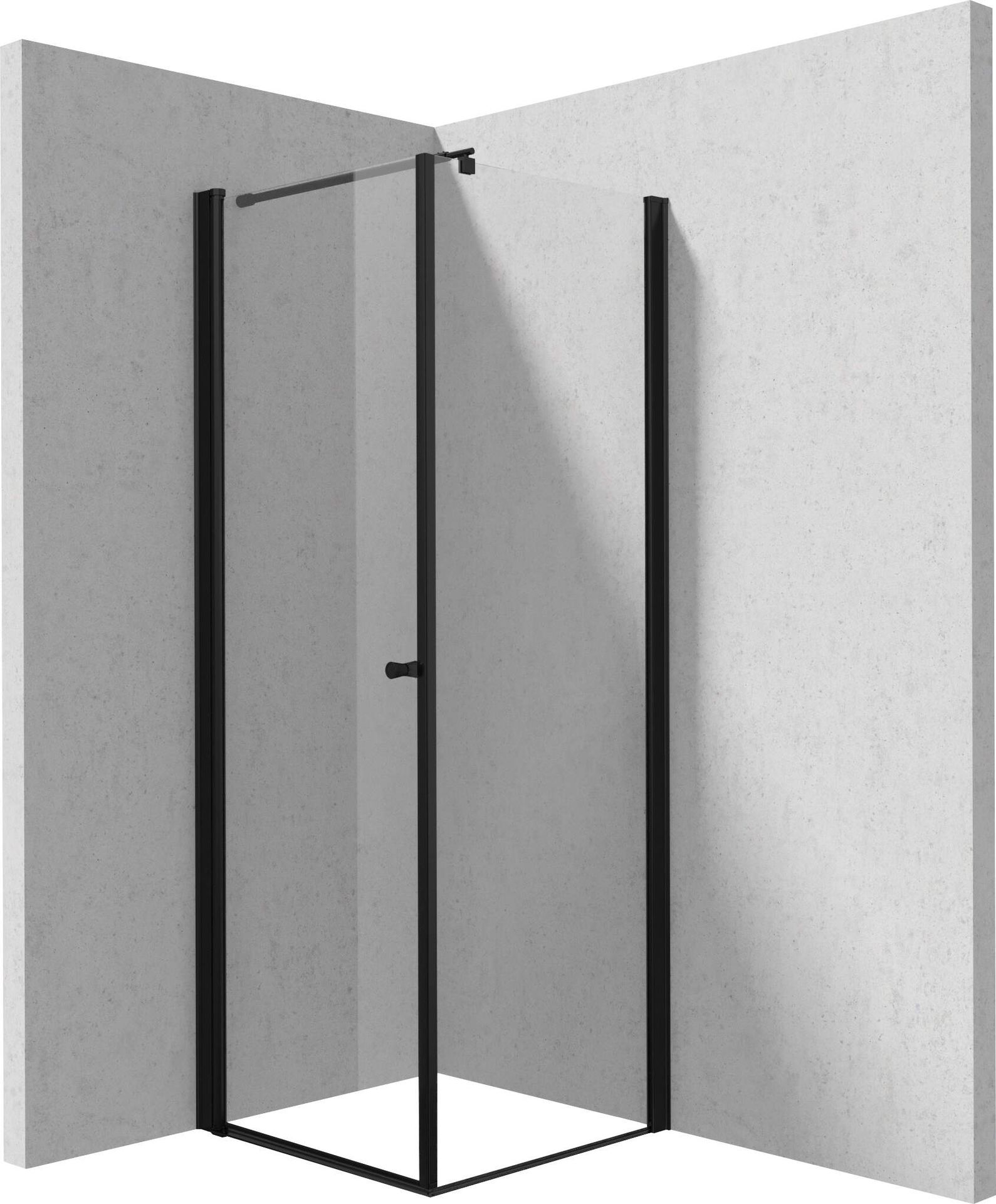 Deante Kabina 90x90 Kerria Plus czarna nero KKNNW09S09