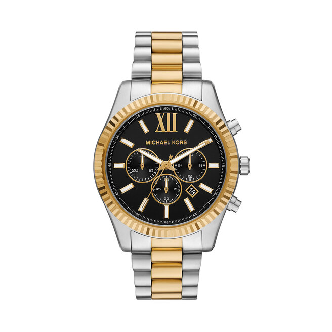 Zegarek Michael Kors Lexington Mens Chronograph MK9207 Srebrny