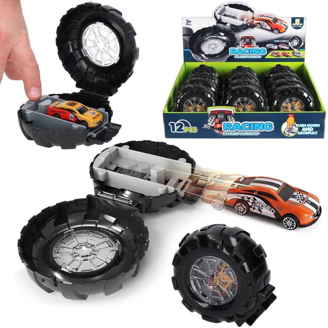 Auto wystrzeliwane w oponie Mix Trifox - model lub pojazd