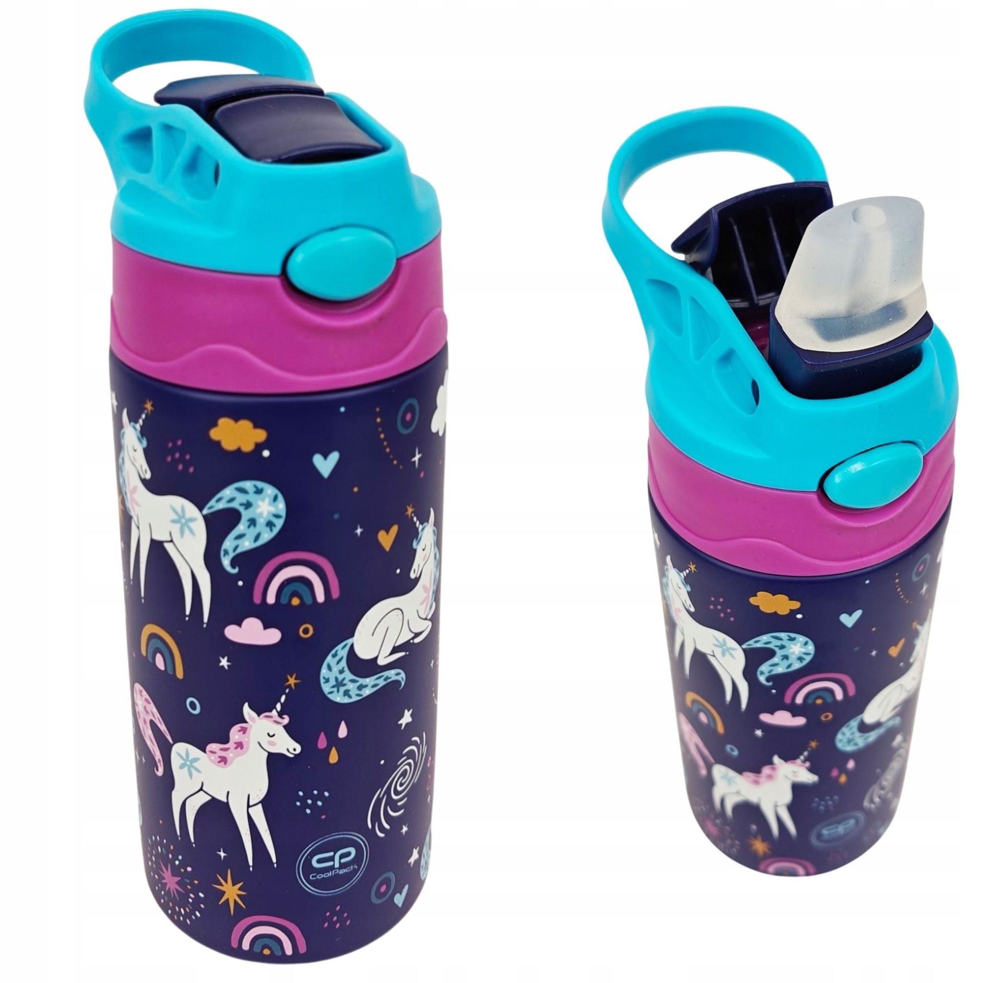 Bidon metalowy Coolpack bono Mrs unicorn - artykuł papierniczy