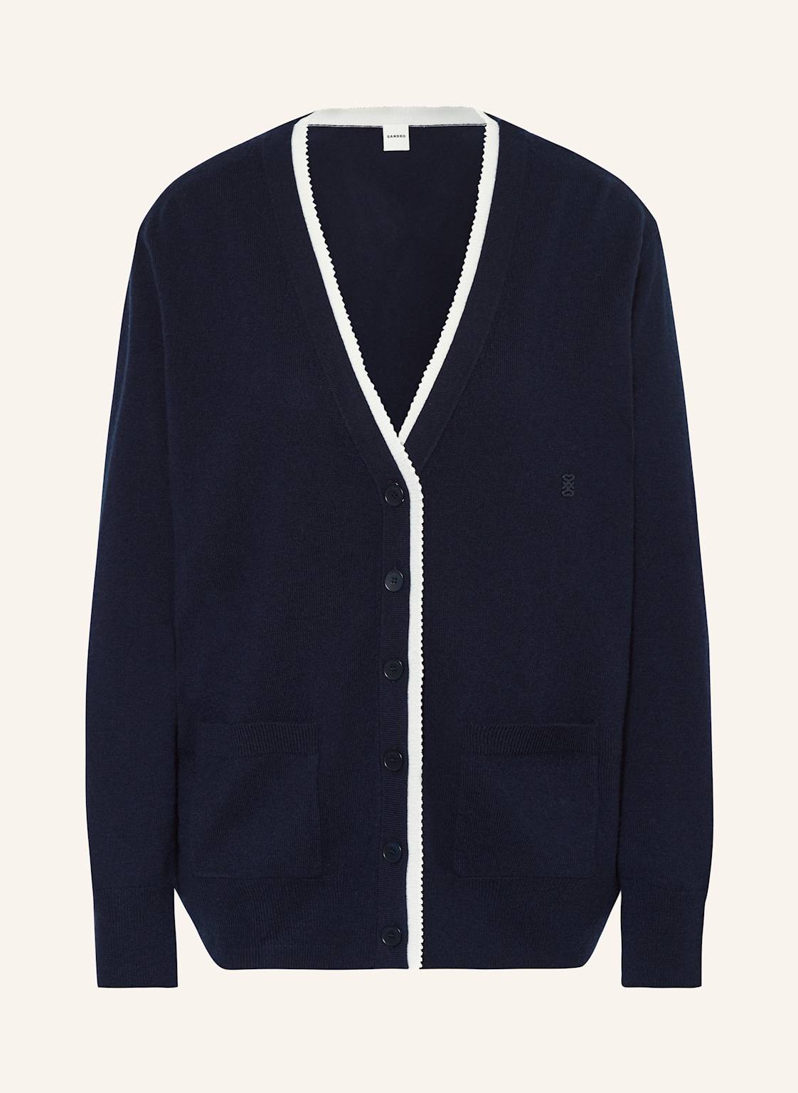 Sandro Kardigan blau