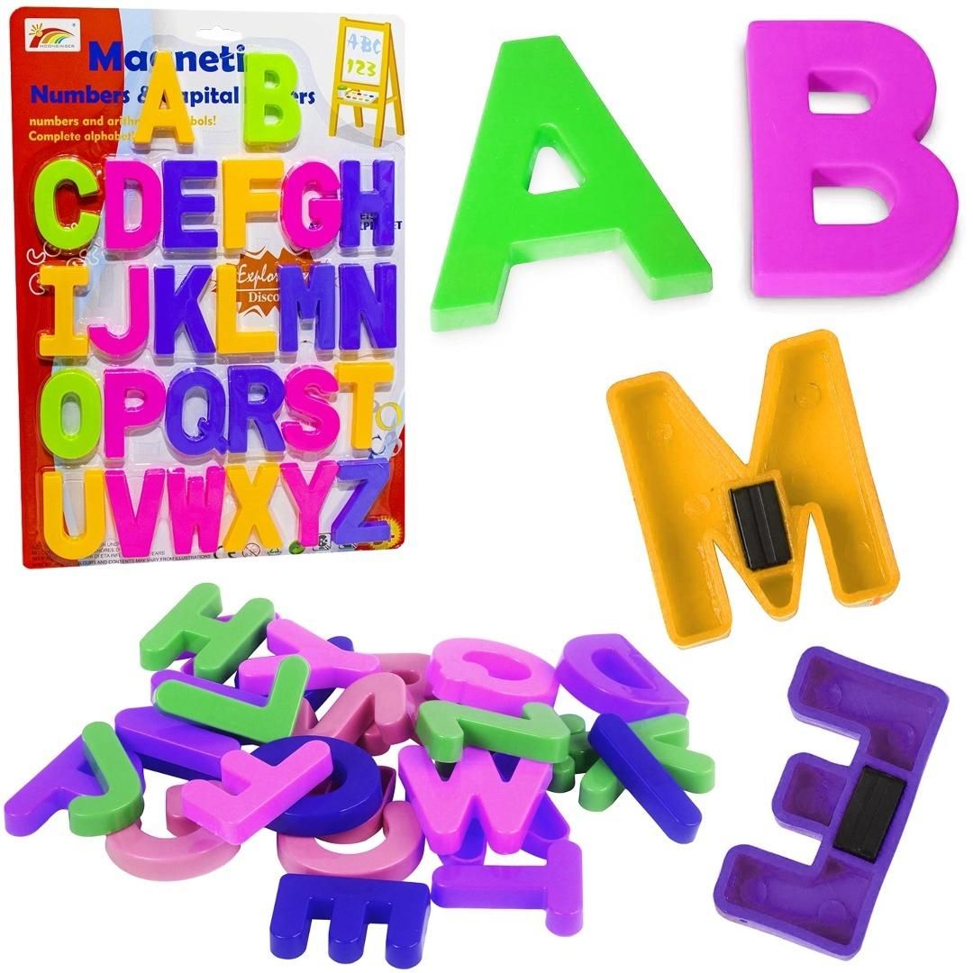 Litery magnetyczne 26el - zabawka