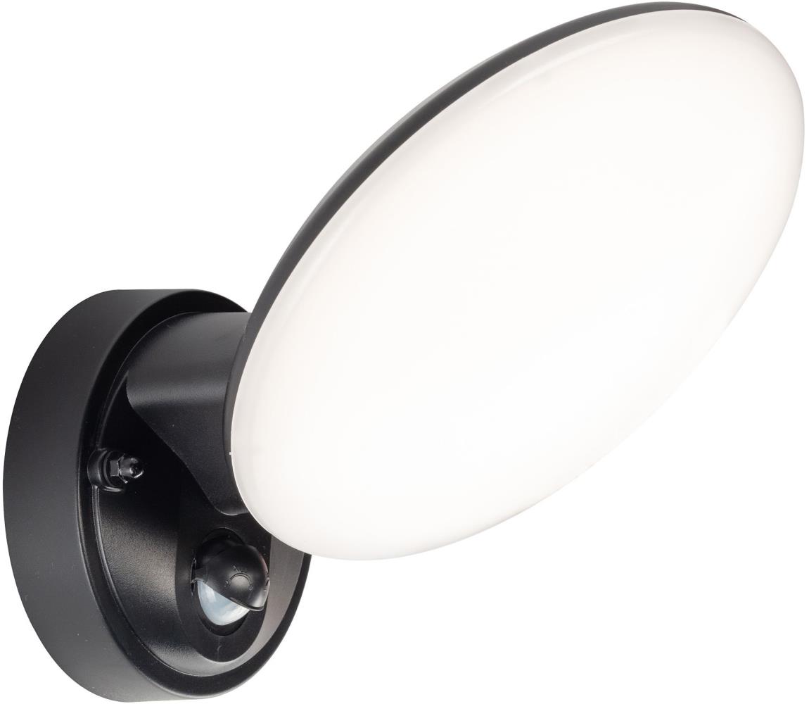 Polux Kinkiet zewnętrzny LED z czujnikiem OLAF LED/10W/230V IP44 czarny
