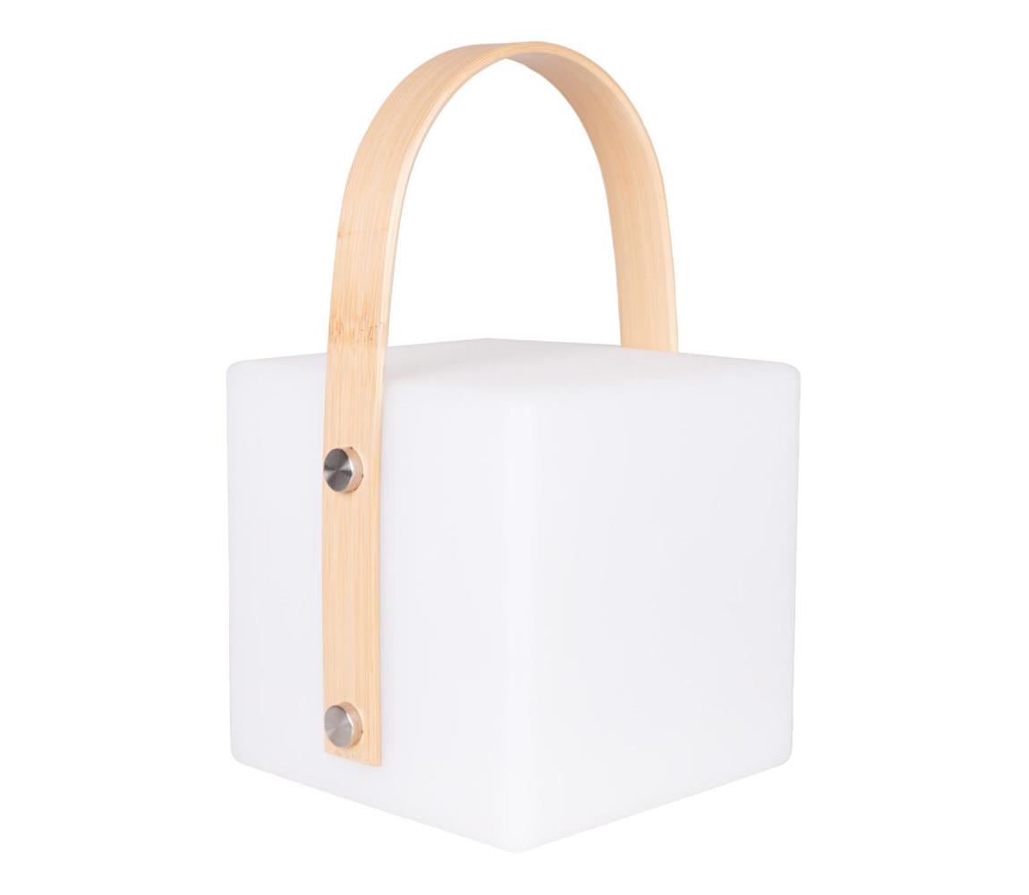 Polux LED RGBW Lampa zewnętrzna MAJORKA LED/0,5W/5V USB 1200 mAh IP44 biała