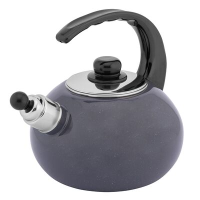 Czajnik emaliowany 2,5 l nakrapiany szary