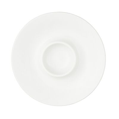 Podstawka na jajko 12,5 cm porcelana kremowy