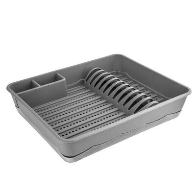 Suszarka do naczyń 43 x 34,5 x 8,5 cm szary