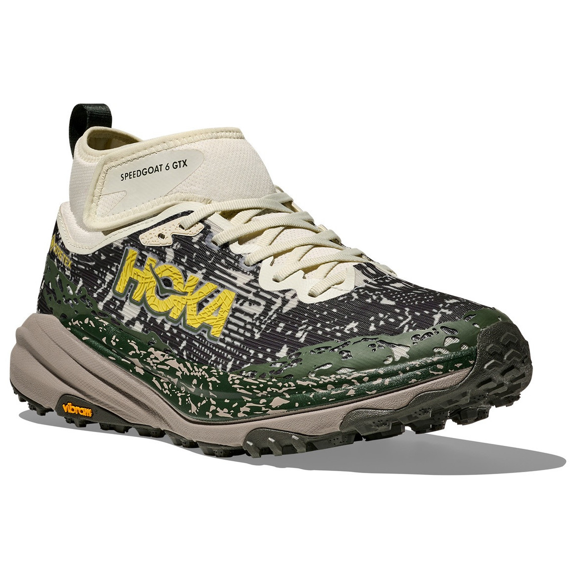 Buty męskie Hoka M Speedgoat 6 Mid Gtx Rozmiar butów (UE): 46 / Kolor: czarny/szary