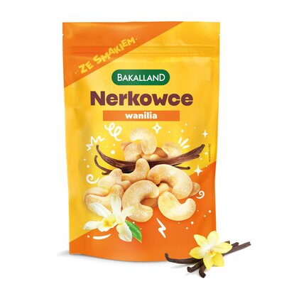 Bakalland Orzechy nerkowca, prażone, wanilia, 70 g