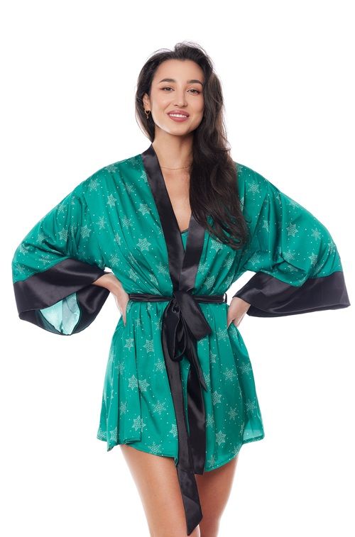 Peniuar Aster Robe Green
