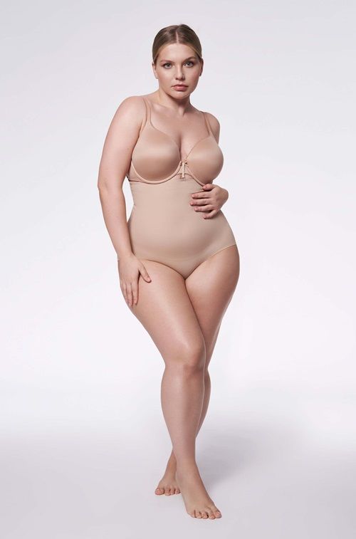 Figi 251 Basic High-Waish Panty Extra Naturalne