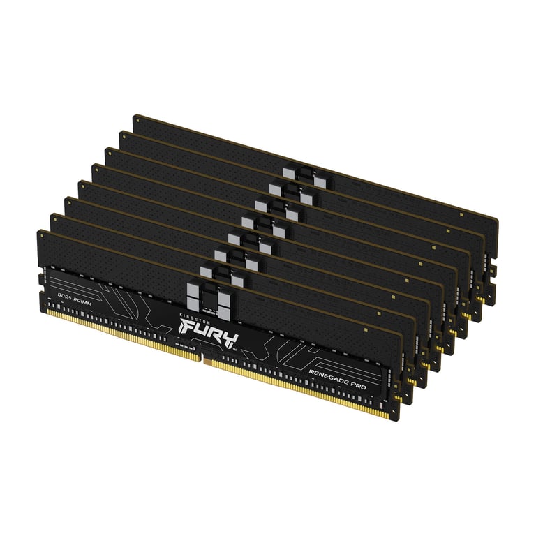 Kingston Technology FURY Renegade Pro moduł pamięci 256 GB 8 x 32 GB DDR5 6800 MT/s Korekcja ECC