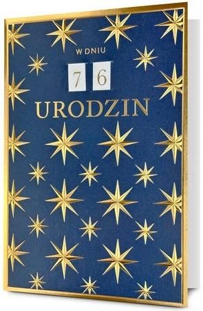 Karnet B6 Urodziny wymienne cyfry - artykuł papierniczy