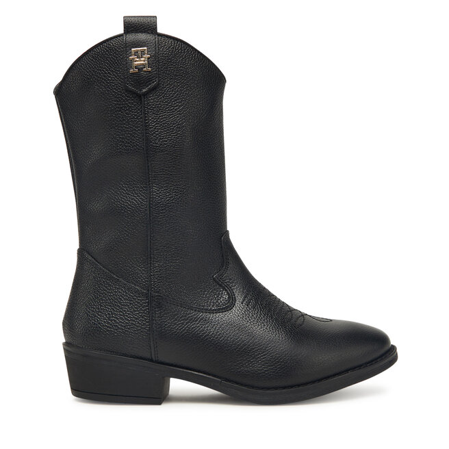 Kowbojki Tommy Hilfiger T3A6-34040-0036999 Czarny