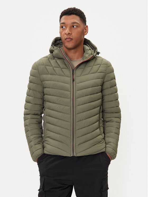 Napapijri Kurtka zimowa A-Lapaz H NP0A4I26 Zielony Regular Fit