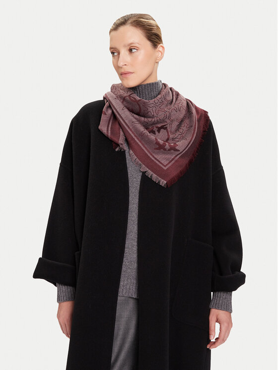 PINKO Chusta 106017 A2ZH Bordowy