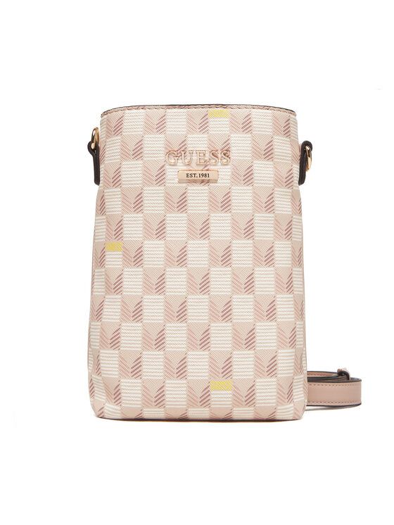 Guess Torebka na telefon TWLW9676015 Beżowy