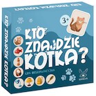 Gra obserwacyjna Kto znajdzie KOTKA? 3+