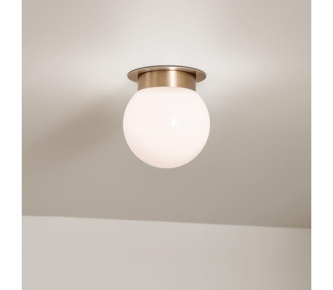 Kichler KL-ALBERS-F-G-CPZ-Lampa sufitowa ALBERS 1xE27/40W/230V śr. 20,3 cm złota