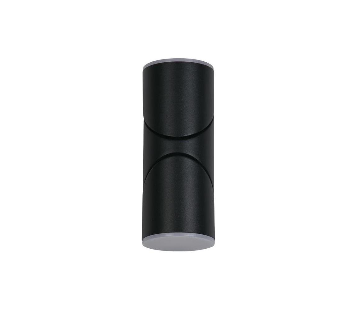 Searchlight 36180BK - LED zewnętrzny kinkiet SOHO 2xLED/6W/230V IP44