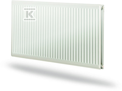 Grzejnik PURMO H20 600x1000, moc grzewcza: 1085W (75/65/20°C), grzejnik stalowy płytowy higieniczny z podłączeniem bocznym, bez osłon i grilla, Purmo