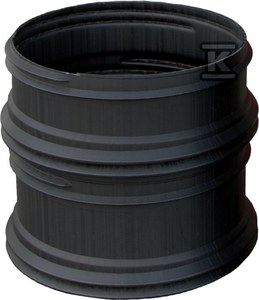 Nadbudowa gwintowana D300 H250, do studzienki rozdzielczej W-011 lub zbiorczej W-012 EPURBLOC, do oczyszczalni drenażowej, kolor czarny