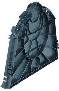 Dekiel zamykający do tunelu rozsączającego 300L, do oczyszczalni drenażowej