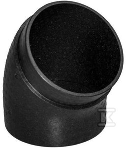 Kolano ComfoPipe Compact DN 200 45° D = 230/200 mm