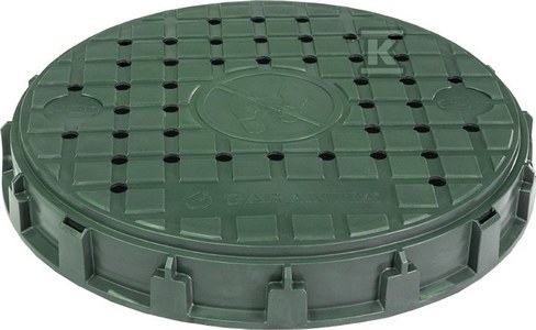 Pokrywa tworzywowa gwintowana D400, do zbiornika EPURECO oczyszczalni drenażowej oraz zbiornika ACTIBIO lub EASYBIO oczyszczalni biologicznej oraz na