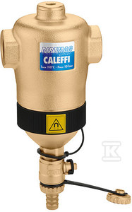 Separator zanieczyszczeń z magnesem DIRTMAG, przyłącza z gwintem wewnętrznym 2 cale